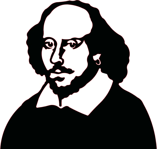 Produktbild 1 för Bokstöd William Shakespeare Novellix