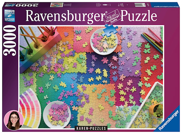 Tuotekuva 1 - Puzzles On Puzzles Palapeli 3000 palaa Ravensburger