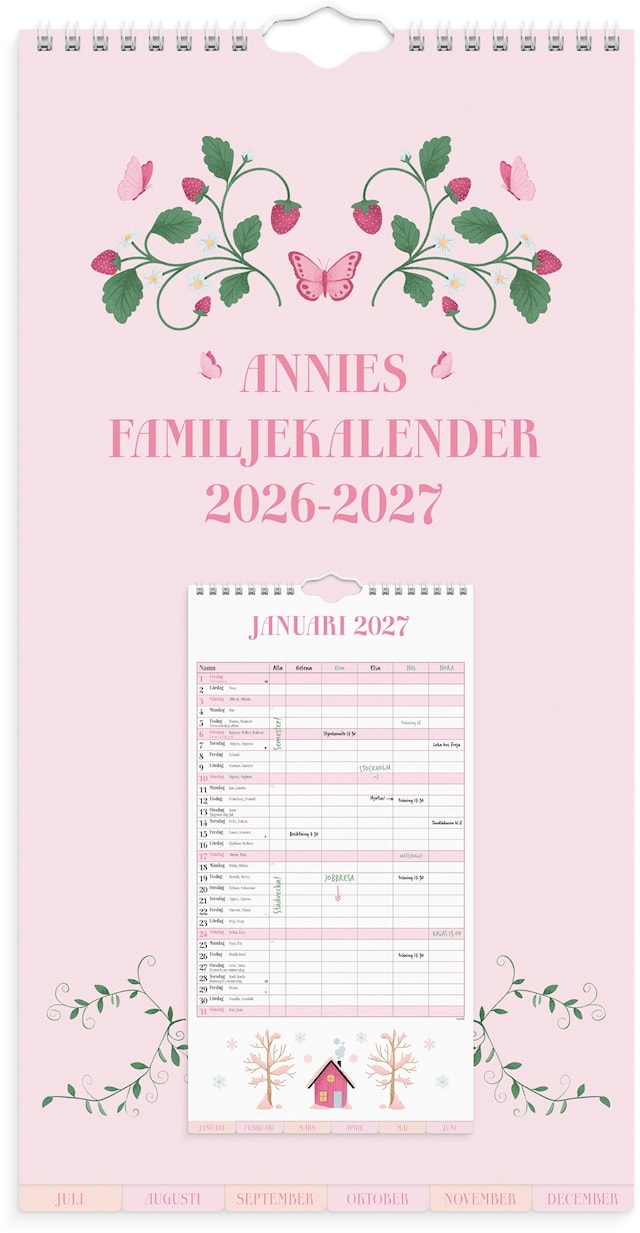 Familjekalender 26/27 Annies Burde