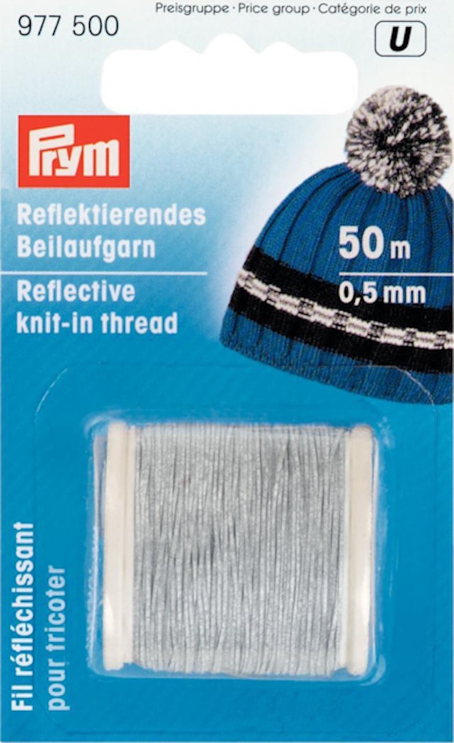 Reflextråd 0,5 mm 50 m Prym