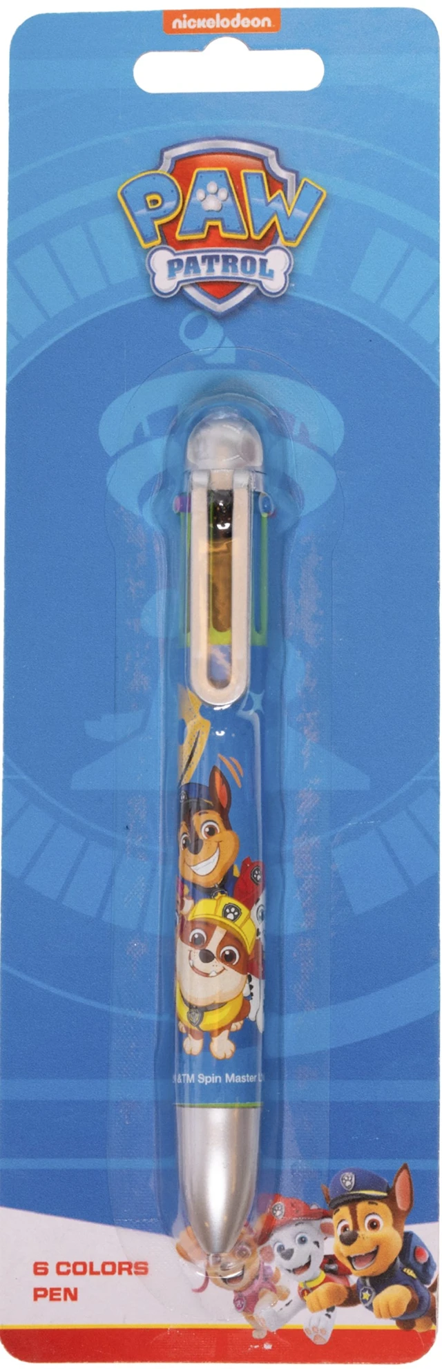 Paw Patrol Monivärinen kynä