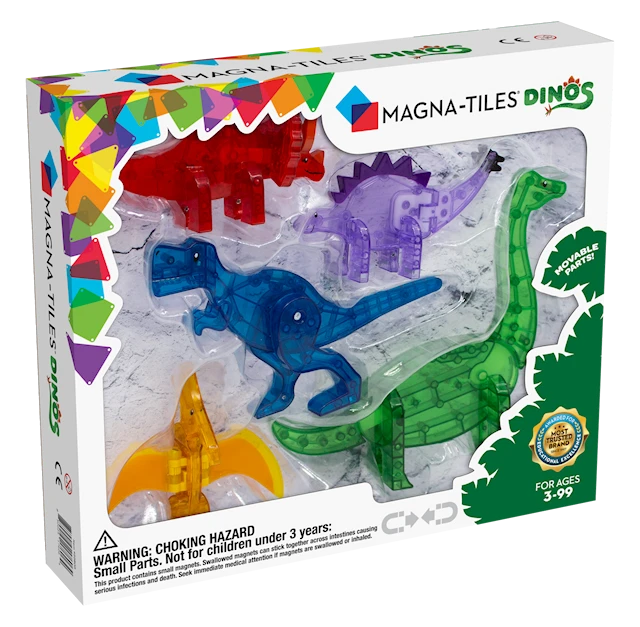 Magna-Tiles Dinos 5 kpl