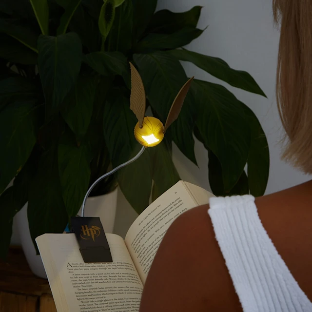 Harry Potter Golden Snitch Lukulamppu