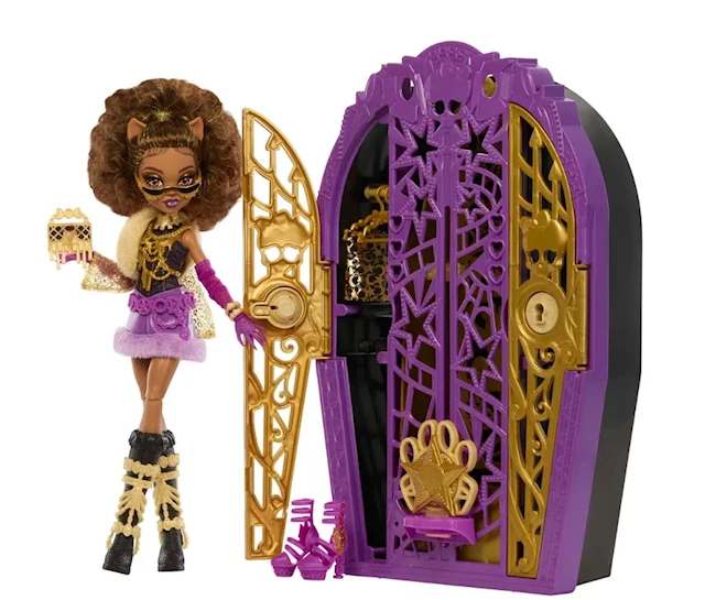 Monster High Skulltimate Secrets -muotinukke Clawdeen