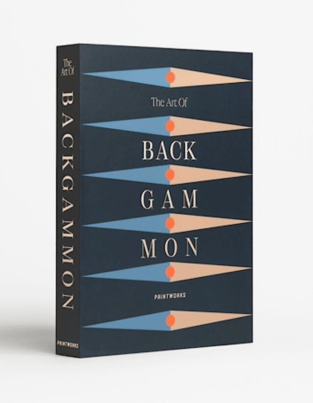 Produktbild 1 för Classic Art of Backgammon Anthracite Printworks