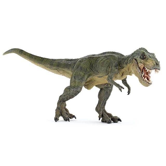 Vihreä juokseva T-rex PAPO
