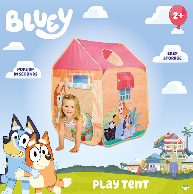 Produktbild 6 för Pop-up Lektält Bluey