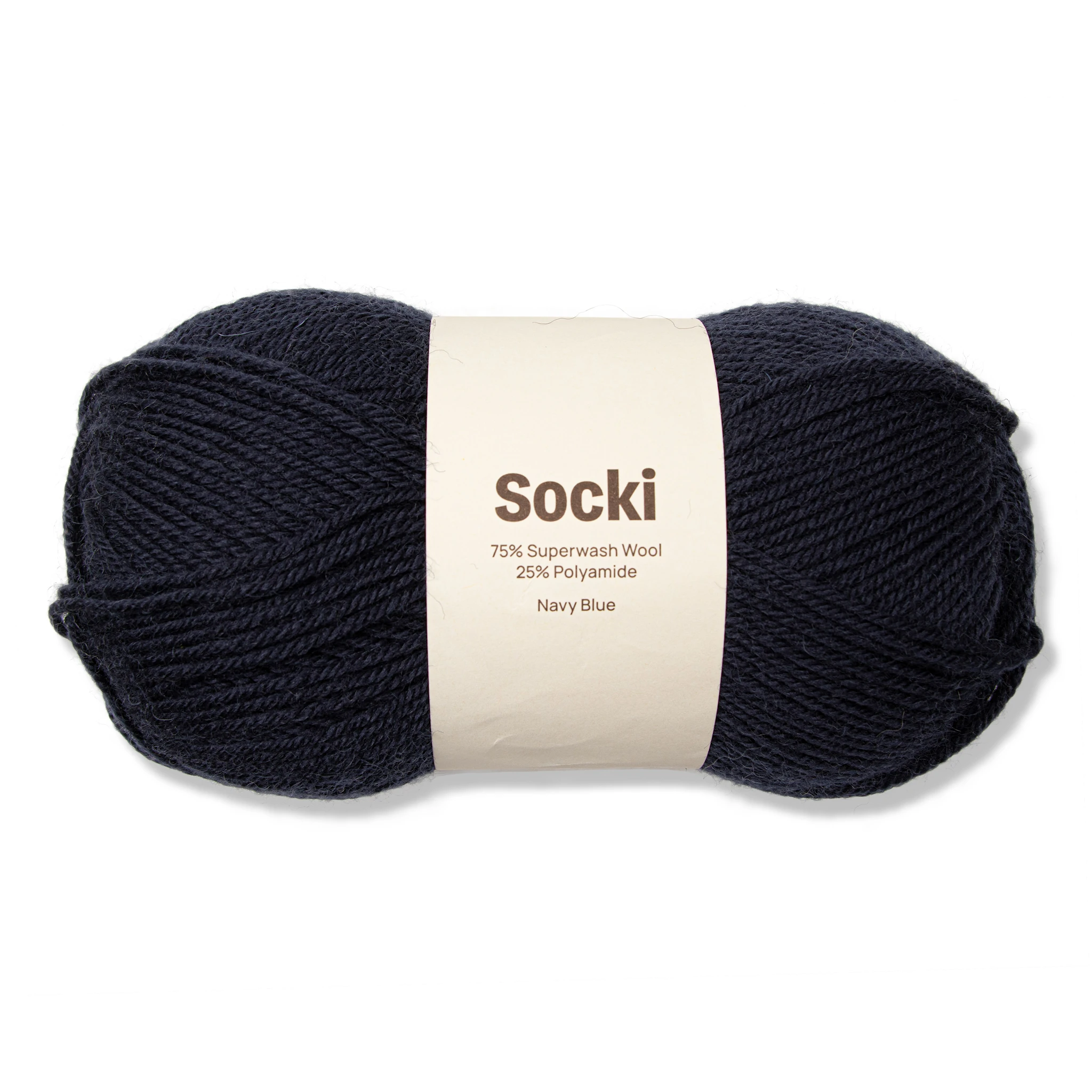 Tuotekuva ille Socki Lanka Yksivärinen Villasekoitus 100 g  Adlibris