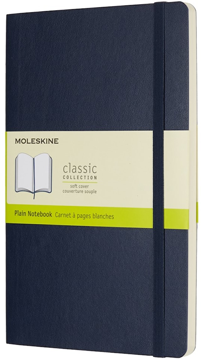 Tuotekuva 1 - Classic Soft Plain Large Sapphire Blue Moleskine
