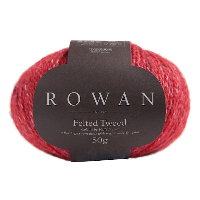 Felted Tweed 50 gr Scarlet 222, Rowan