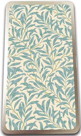 Färgpennor i plåtask 24 färger William Morris Modern Willow Bough Turkos 12-pack