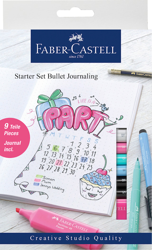 Tuotekuva 2 - Starter-set Bullet Journaling 9 osaa Faber-Castell