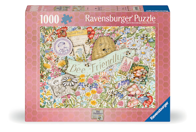 Produktbild 1 för Pussel Bee Friendly 1000 bitar, Ravensburger