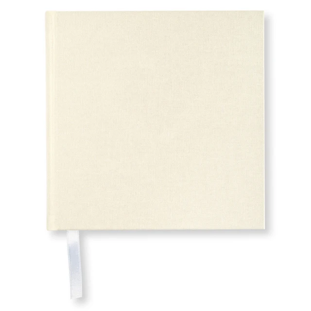 Anteckningsbok Olinjerad 185 x 185 Off White Paperstyle