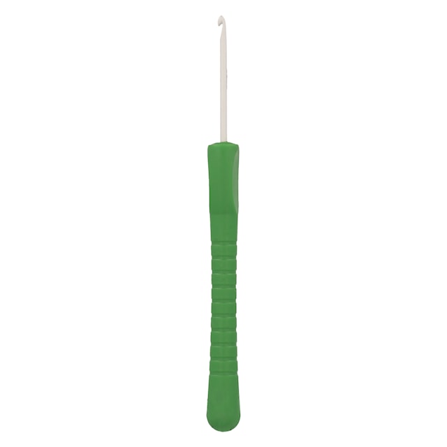 Tuotekuva 2 - Ergonominen Virkkuukoukku 14 cm 2.50 mm vihreä Novita