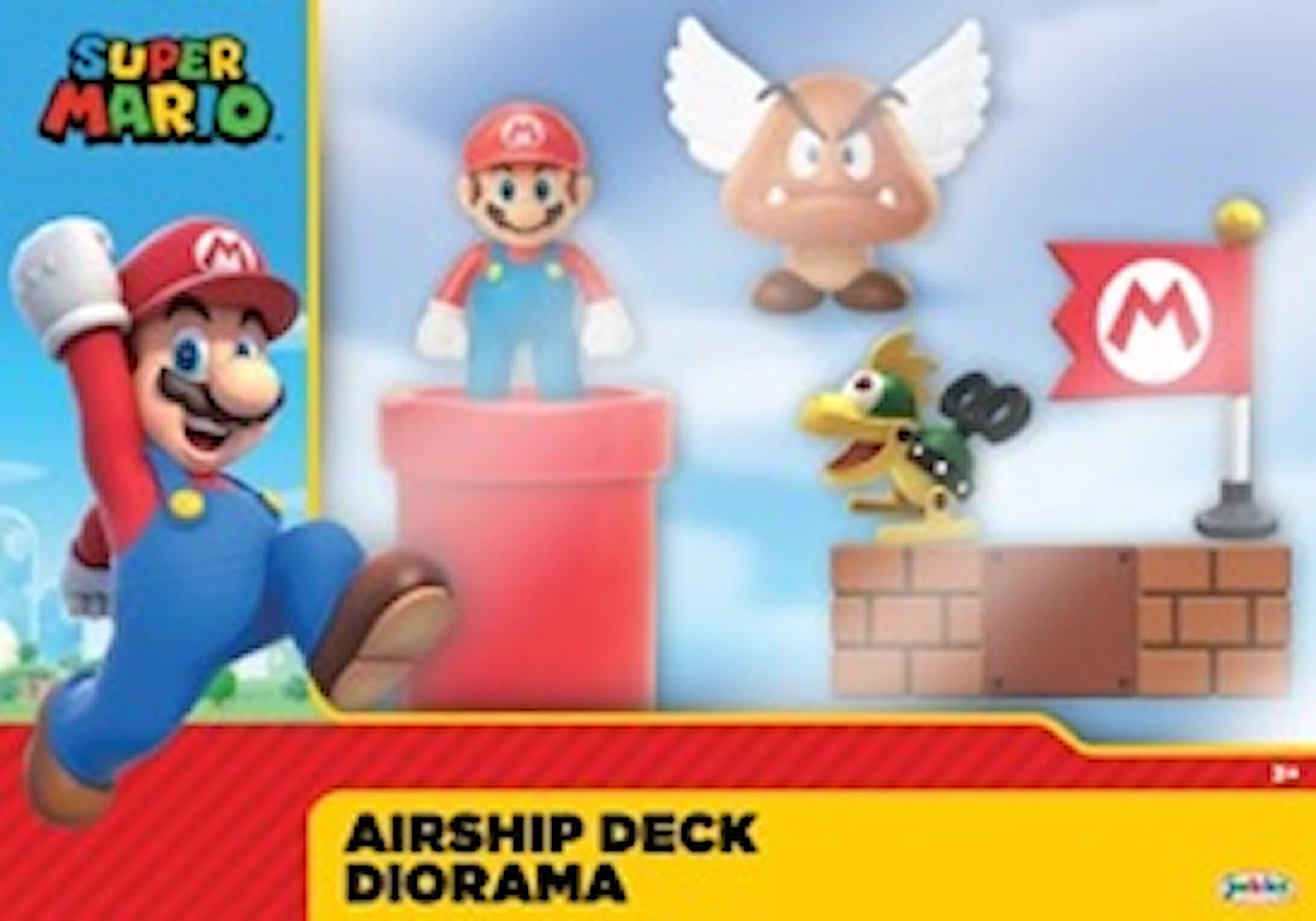 Produktbild för Super Mario Diorama Set Airship Deck