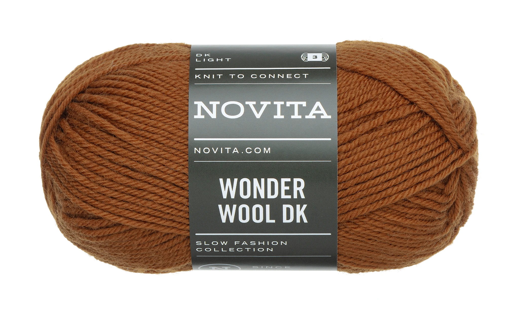 Produktbild för Wonder Wool DK Garn 50 g Sopp 663 Novita
