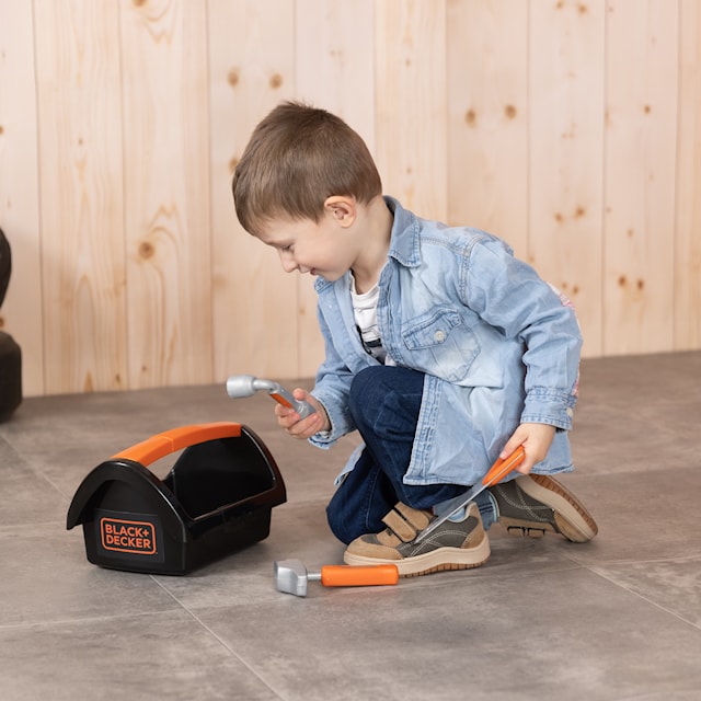 Tuotekuva 6 - Smoby Black+Decker työkalulaatikko 6 työkalulla