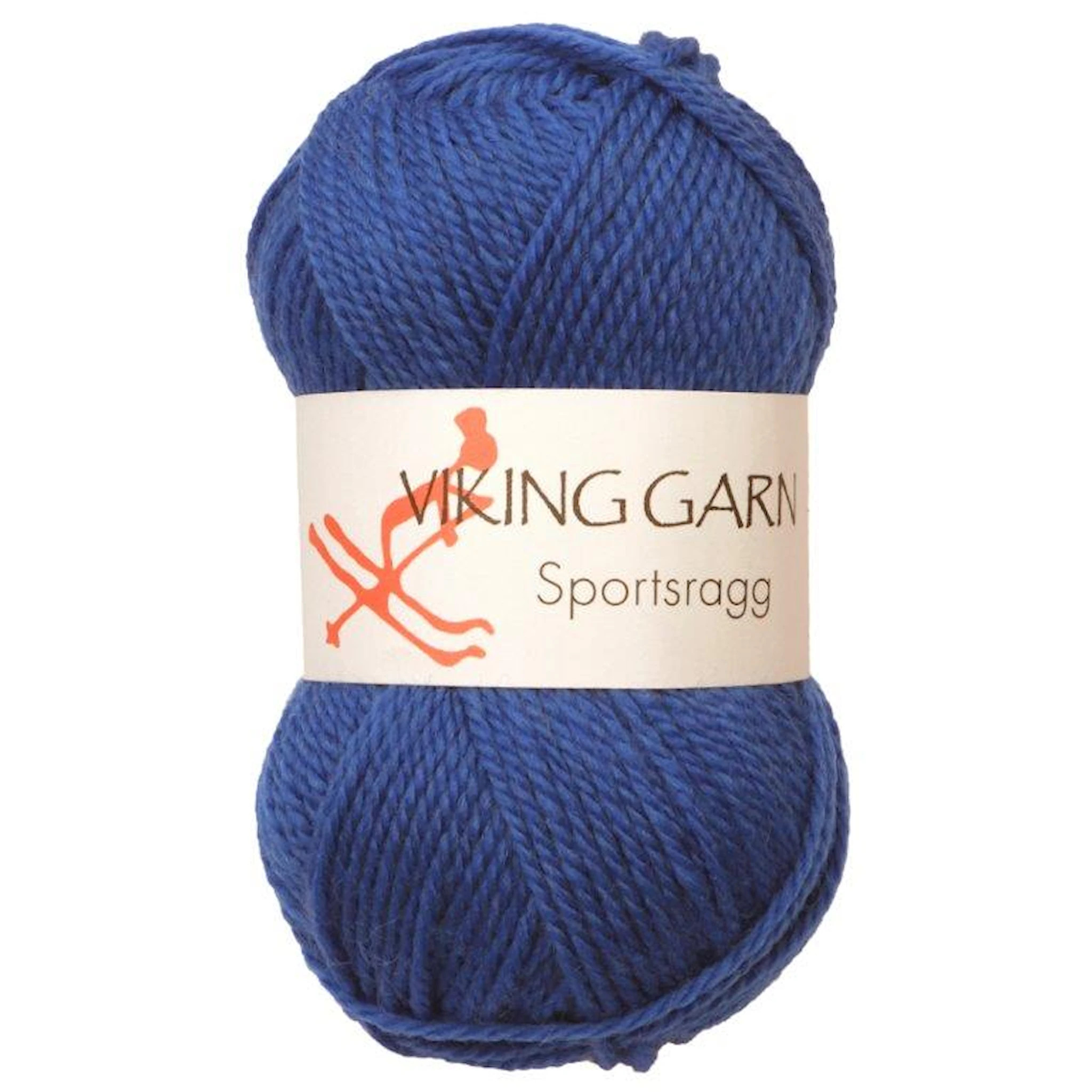 Produktbild för Sportsragg Garn Ullmix 50 g Kornblå 576 Viking Garn