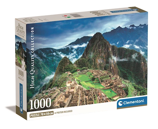 Pussel Machu Picchu 1000 bitar, Clementoni