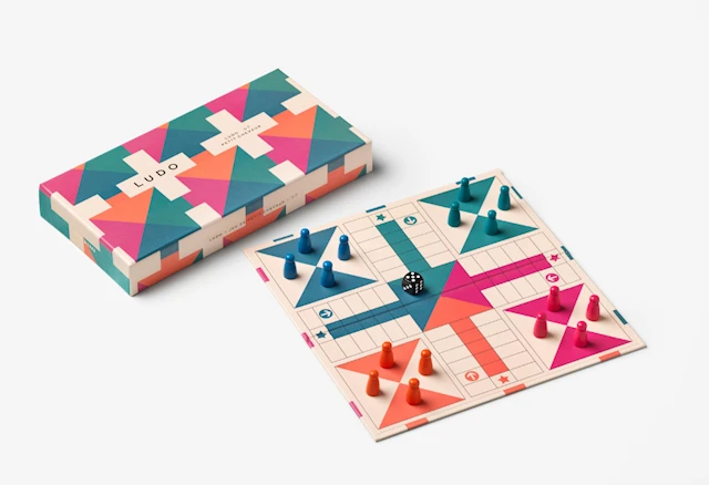 Play Ludo/Fia med Knuff Printworks