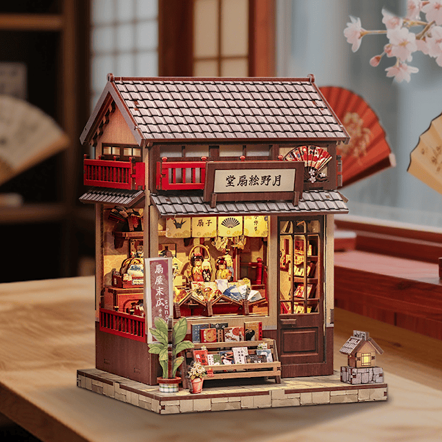 Tuotekuva 7 - Midi Book Nook Tsukino Eogi-dou CuteBee