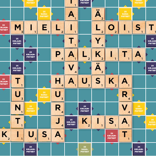Produktbild 4 för Wood Edition Finska Scrabble