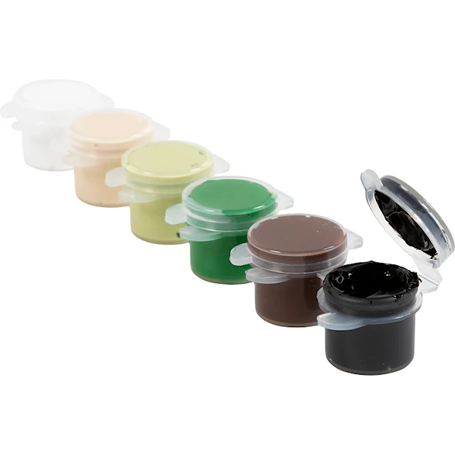 Akrylfärg Natur 6x5ml Creativ Company