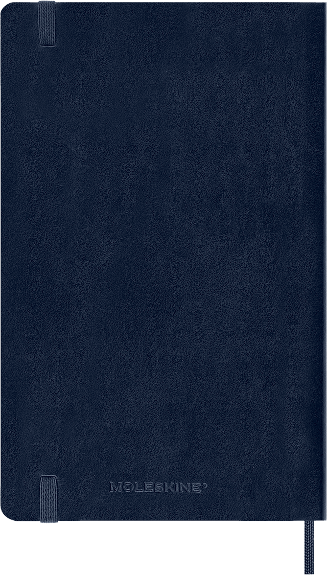 Tuotekuva 7 - Kalenteri 2026 Classic Soft 12M Week Note Large Sapphire Blue Moleskine