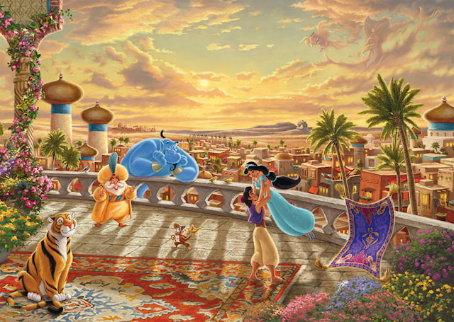 Produktbilde 2 for Disney, Jasmine Dancing in the Desert Sunlight, 1000 brikker Schmidt