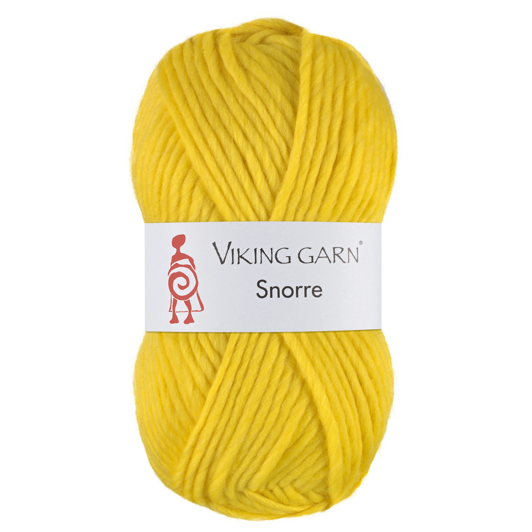 Produktbild för Snorre 100 g Gul 245 Viking Garn