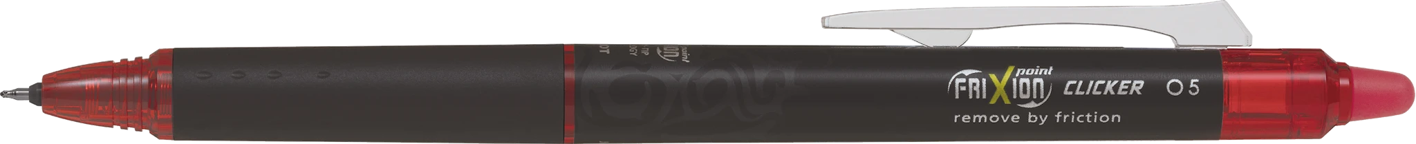 Tuotekuva ille FriXion Point Clicker 0.5 - Rollerball-kynä geelimusteella - Punainen - Kapea kärki  Pilot
