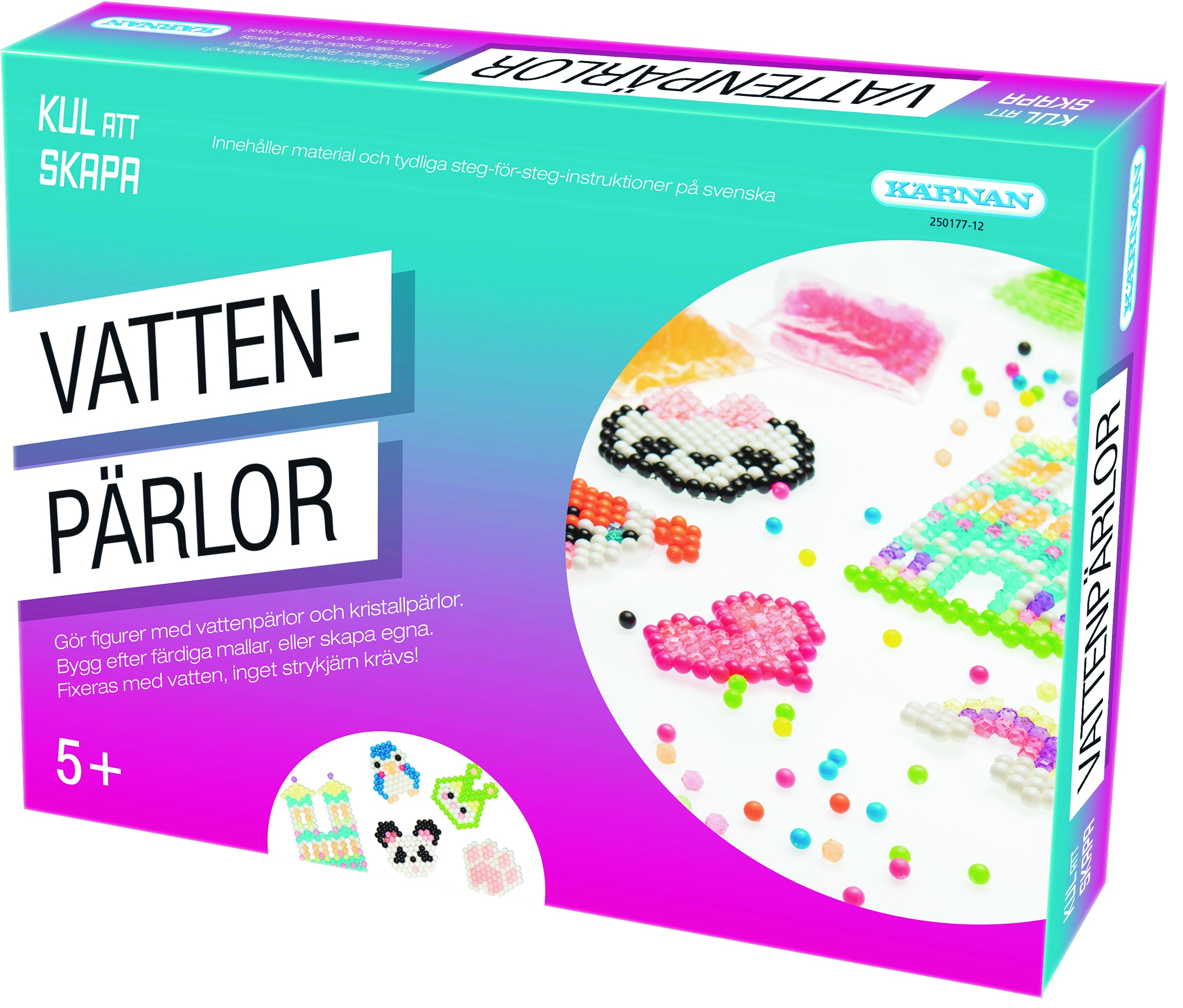 Kul Att Skapa - Vattenp&auml;rlor Stor L&aring;da, K&auml;rnan