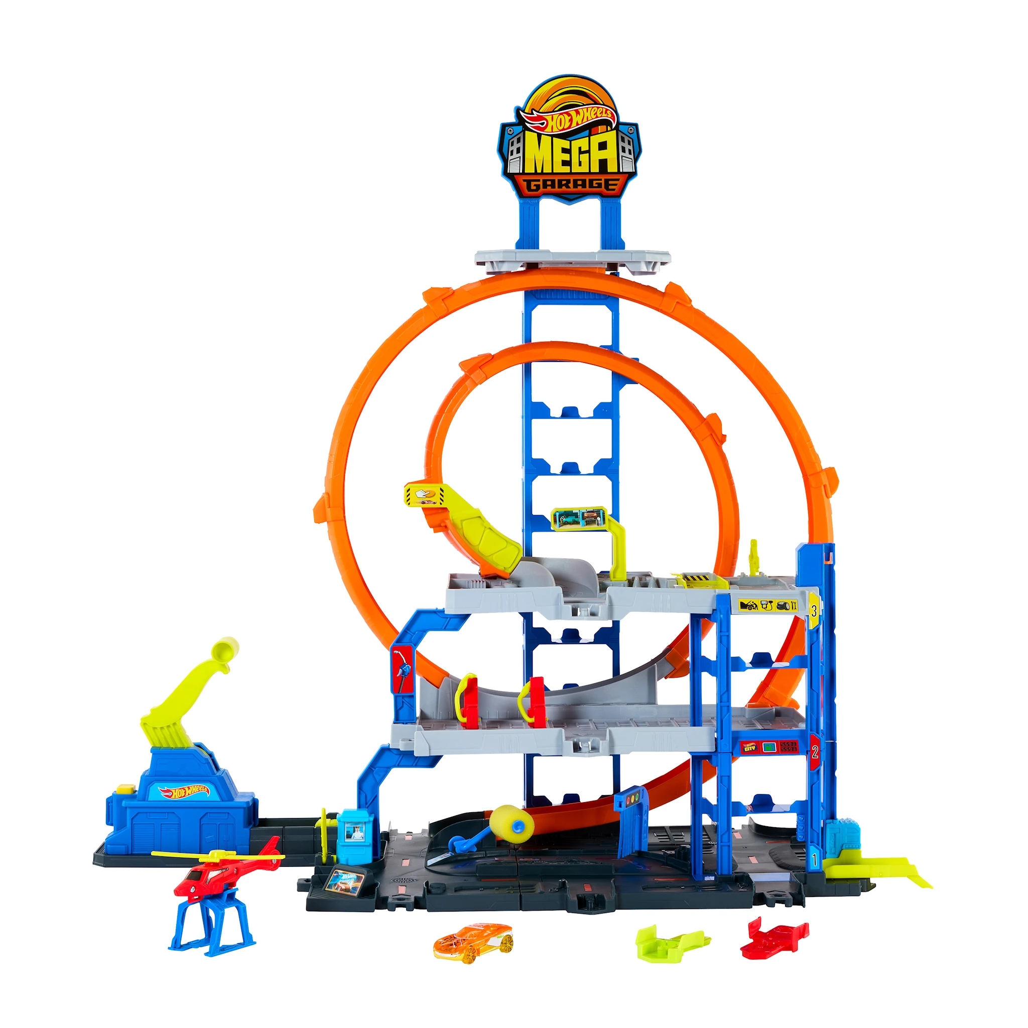 Tuotekuva ille Hot Wheels City Mega Garage -Parkeringshus