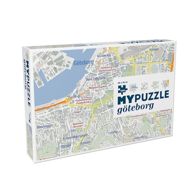 MyPuzzle Göteborg Pussel 1000 bitar