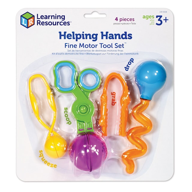 Produktbild 1 för Stärk din finmotorik - Verktygsset med hjälpande händer Learning Resources