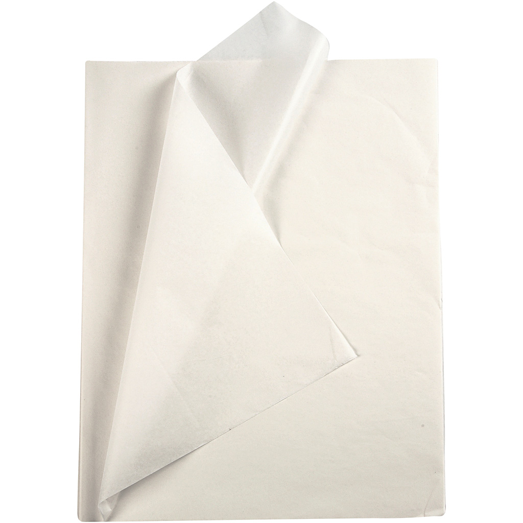 Silkespapper R&ouml;d 50x70 cm 10-pack