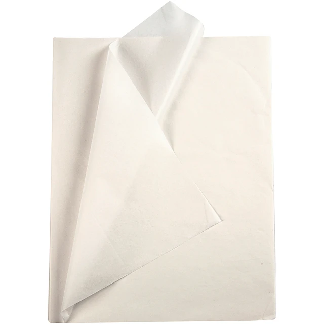 Silkespapper Röd 50x70 cm 10-pack