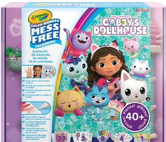 Color Activity Set Gabby's Dollhouse Crayola