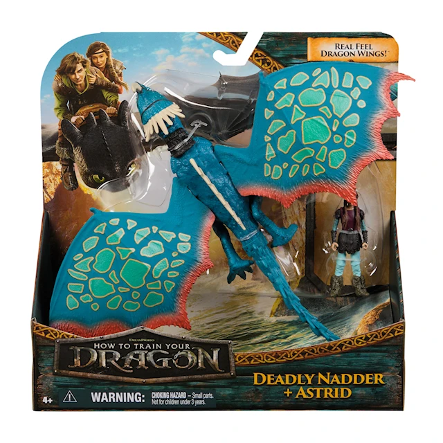 Viking & Dragon Deadly Nadder & Astrid Dragons