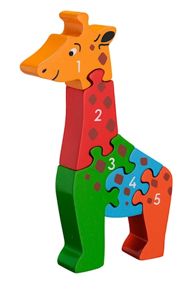Pusseldjur Giraff 1-5 Lanka Kade