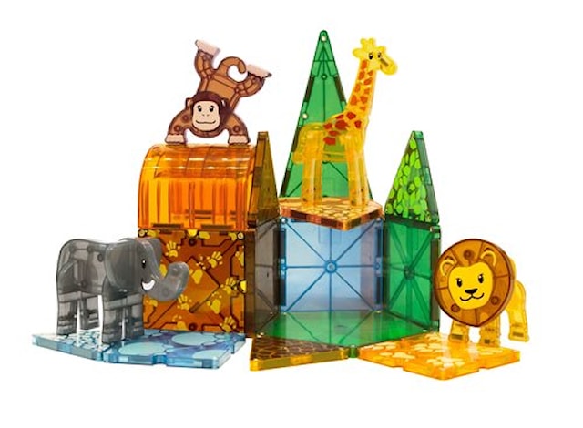 Produktbilde 2 for Magna-Tiles Safari Animals 25 bits