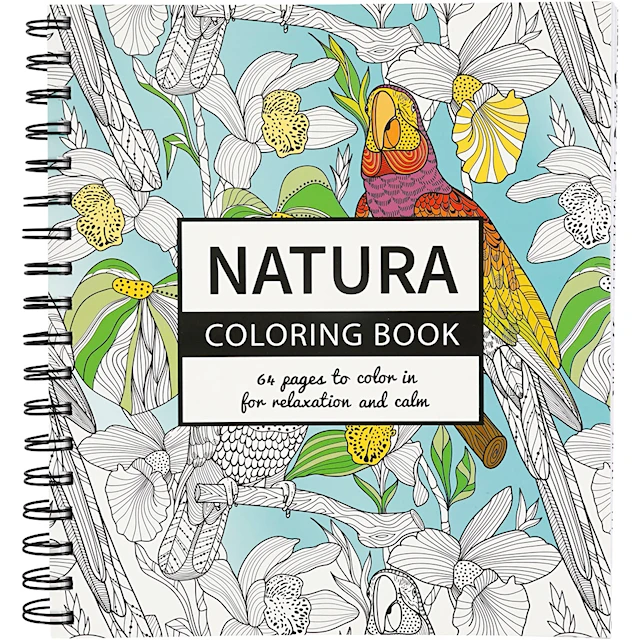 Målarbok Antistress Natura 64 sidor Creativ Company