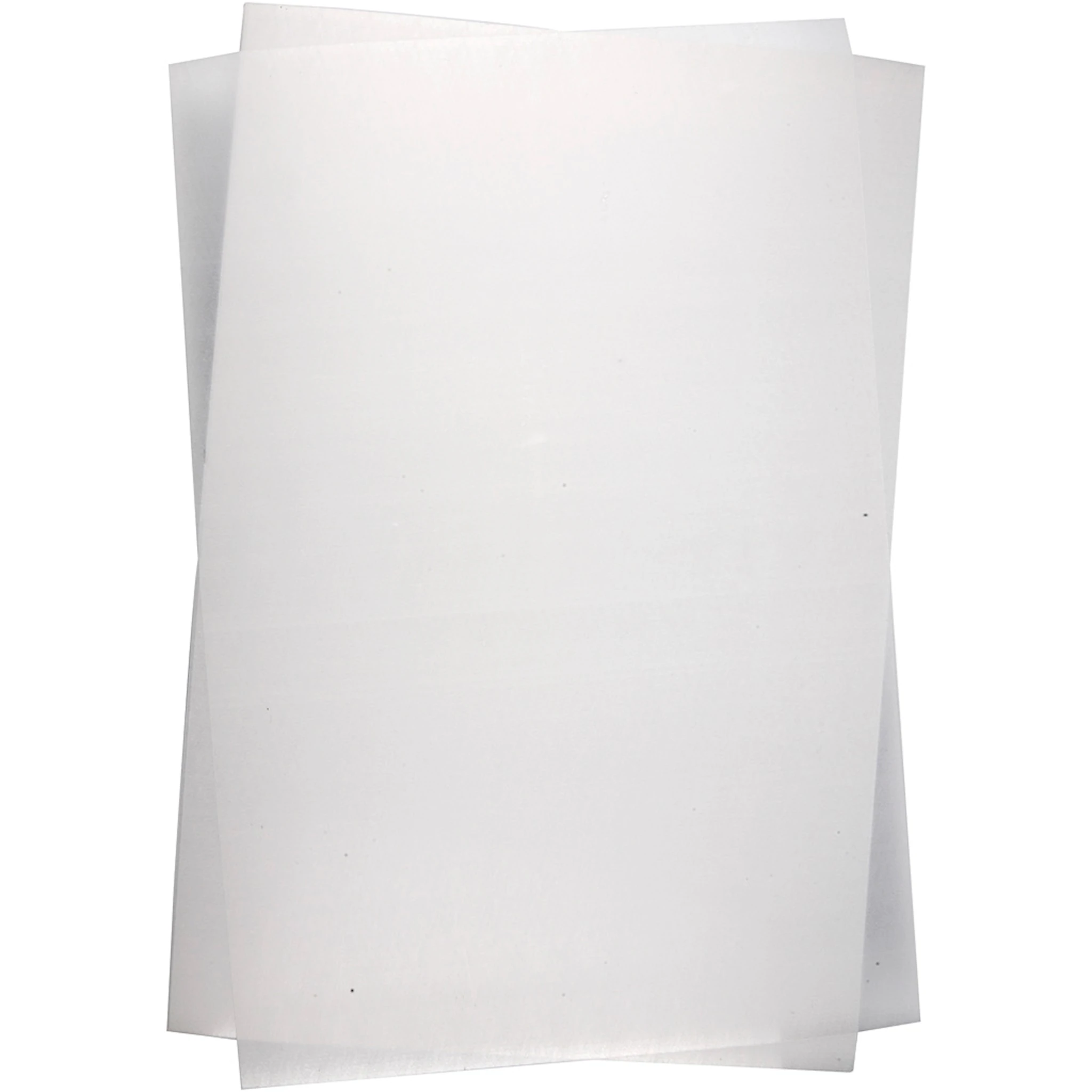 Produktbilde for Krympeplast, ark 20x30 cm, 10 ark, Matt hvit