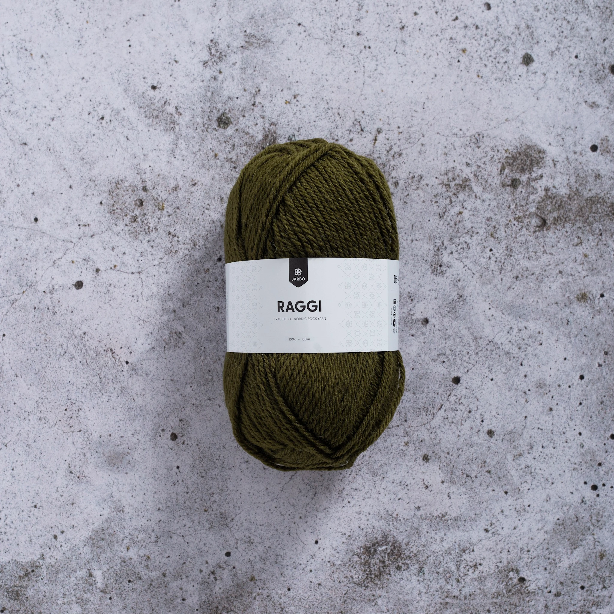 Produktbilde for Raggi Garn Ullmiks 100 g Järbo