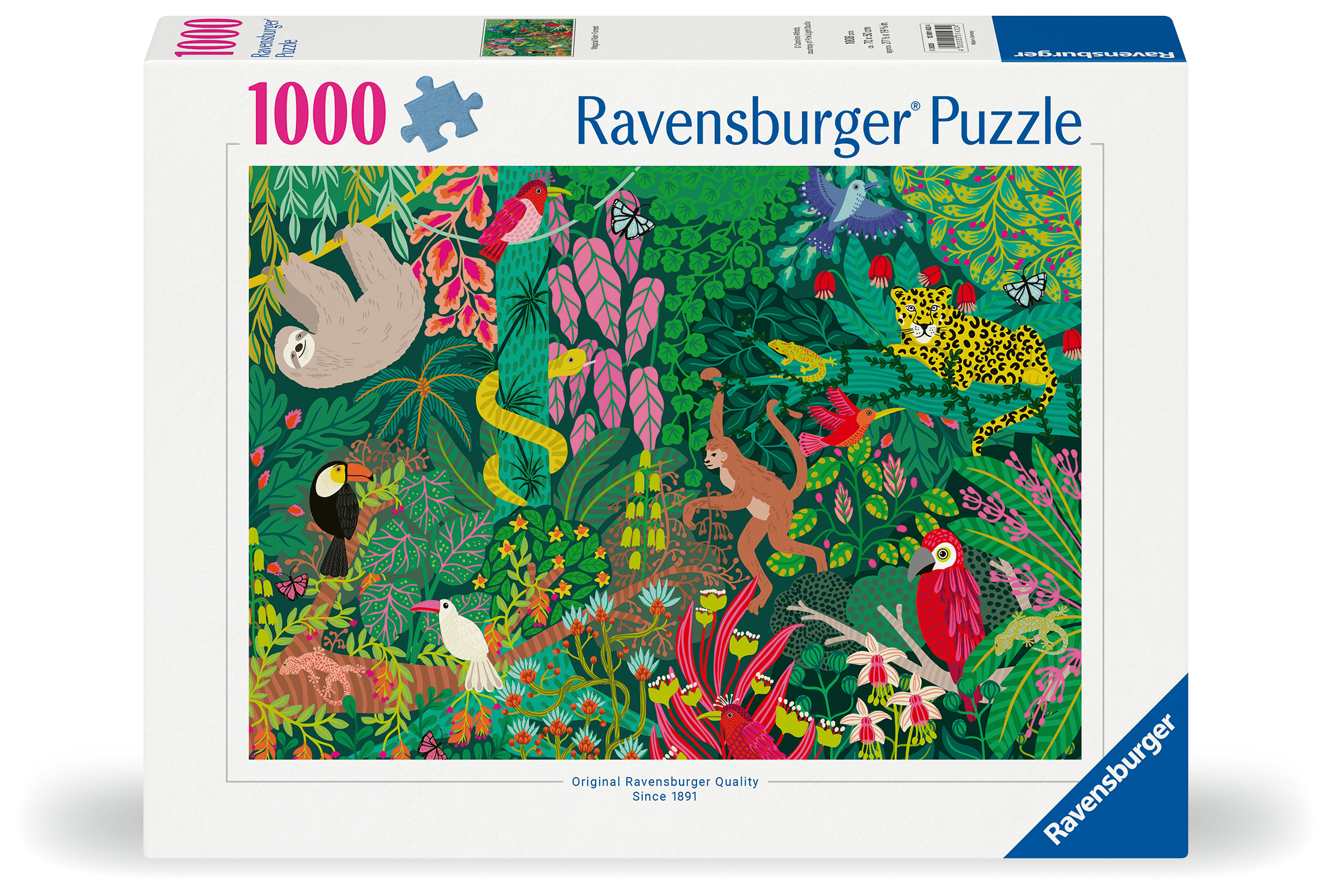 Magical Rain Forest Pussel 1000 bitar, Ravensburger