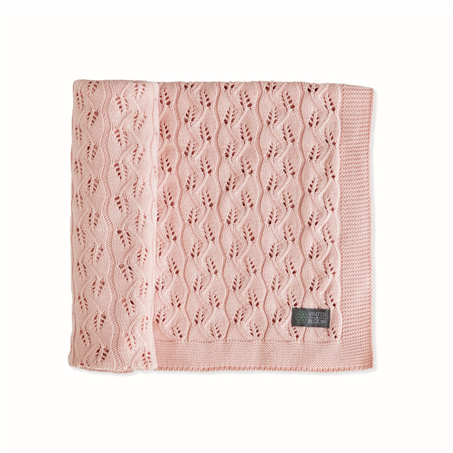 Produktbild 1 för Babyfilt Moment EKO Cloud Pink Vinter & Bloom