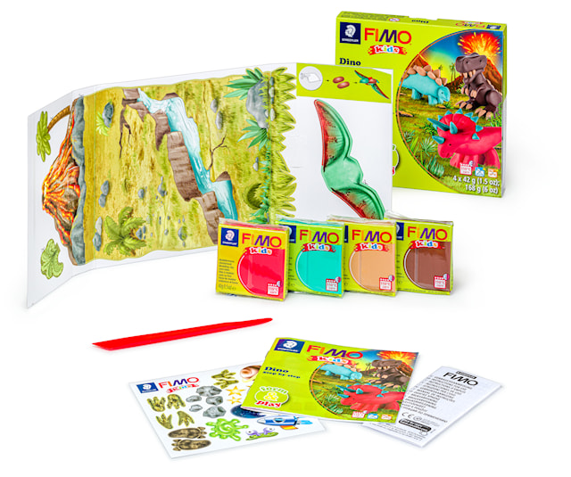 Produktbilde 3 for FIMO Kids Modelleringsmasse Dinosaur Staedtler