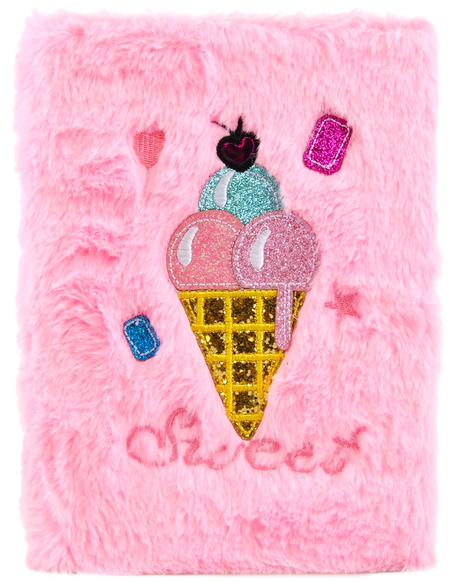 Anteckningsbok A5 Fluffig Icecream Suntoy