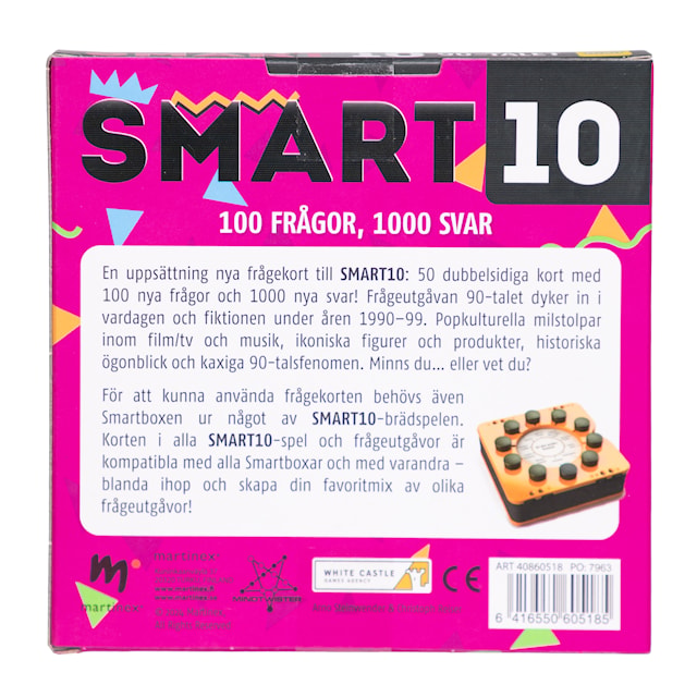 Produktbild 2 för SMART10 FRÅGEKORT Frågekort 90-Talet (SE)